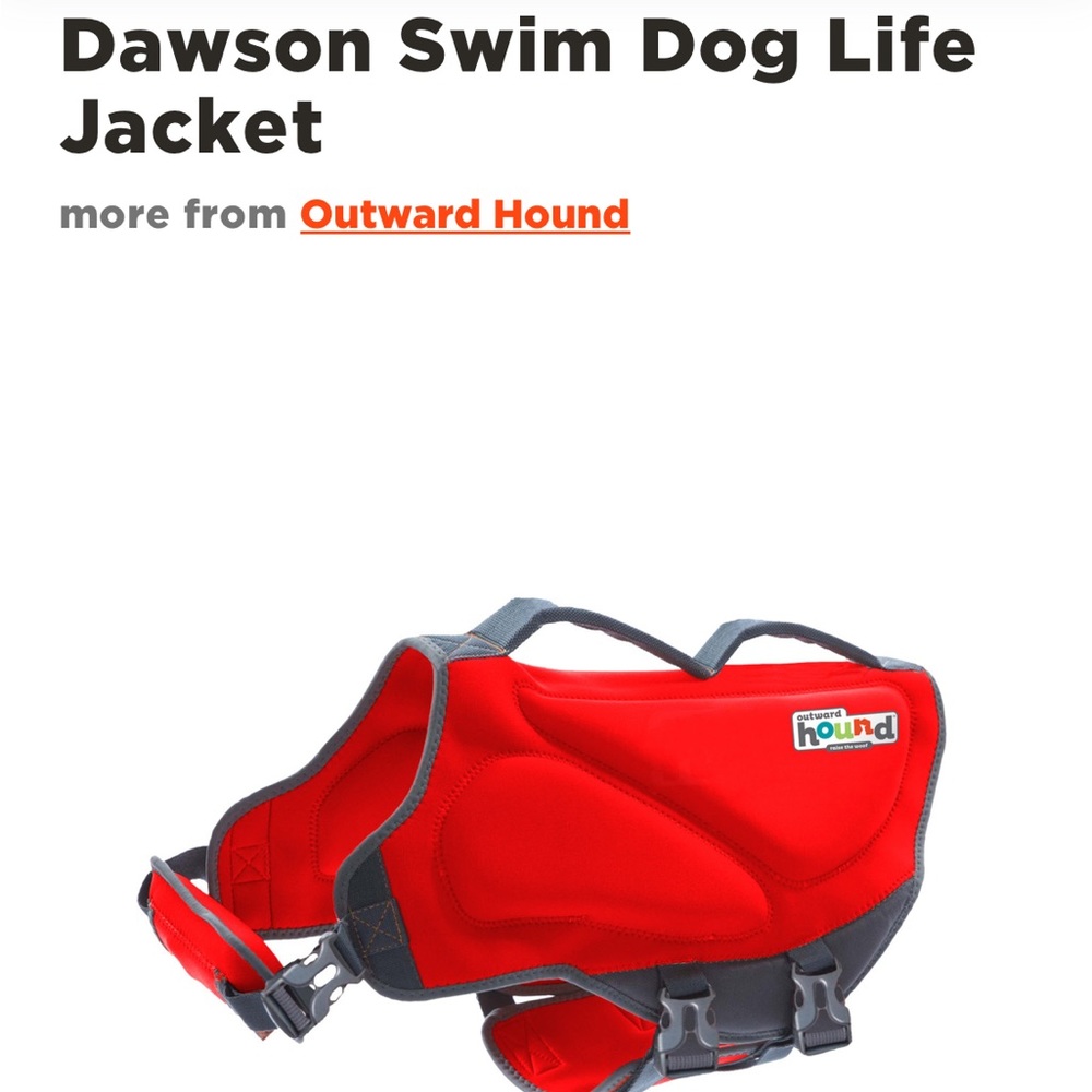 Outward Hound Swim Life Vest Jacket Medium